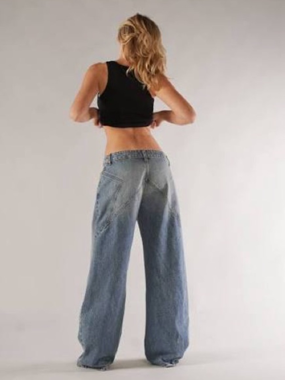 REVICE Stellar Moonlight Relaxed Blue Denim Jeans